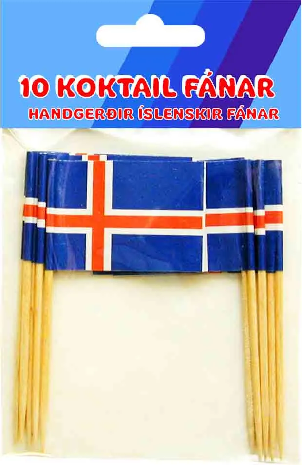 10 Icelandic Cocktail Flags