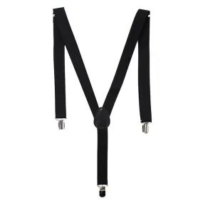 1" Elastic Y-Back Clip Suspenders