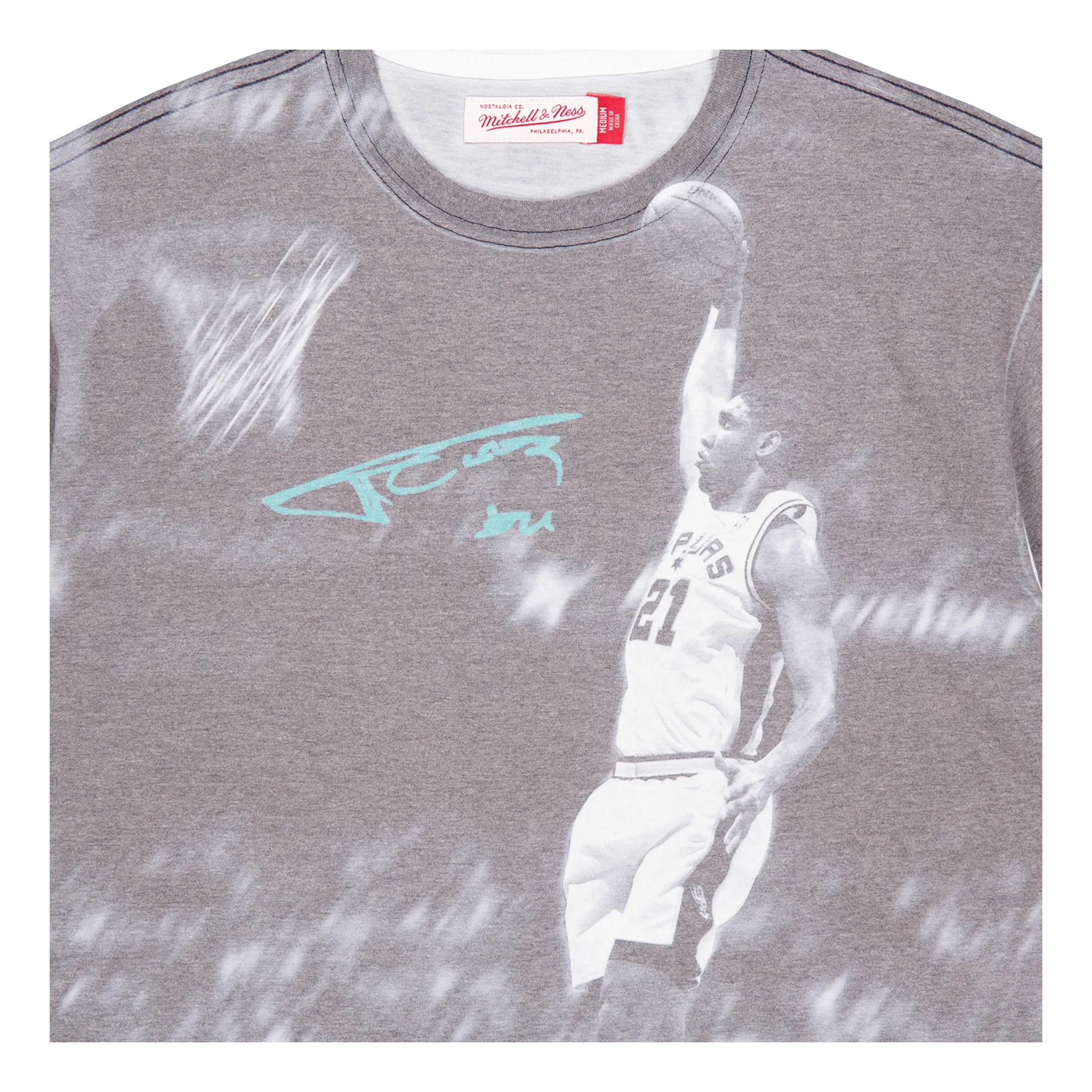 Above The Rim Sublimated S/s T White