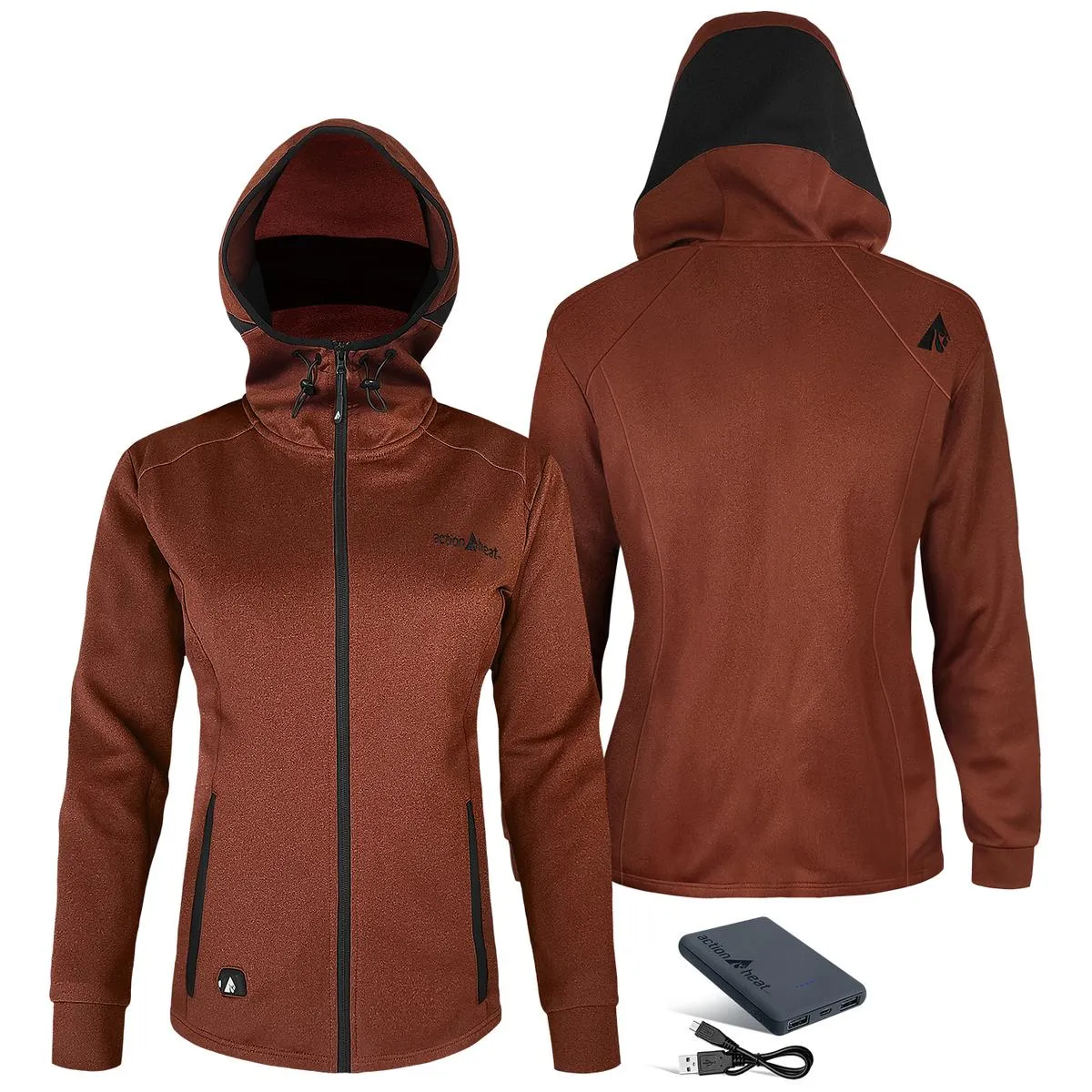 ActionHeat 5V Women's Slim Fit Battery Heated Hoodie