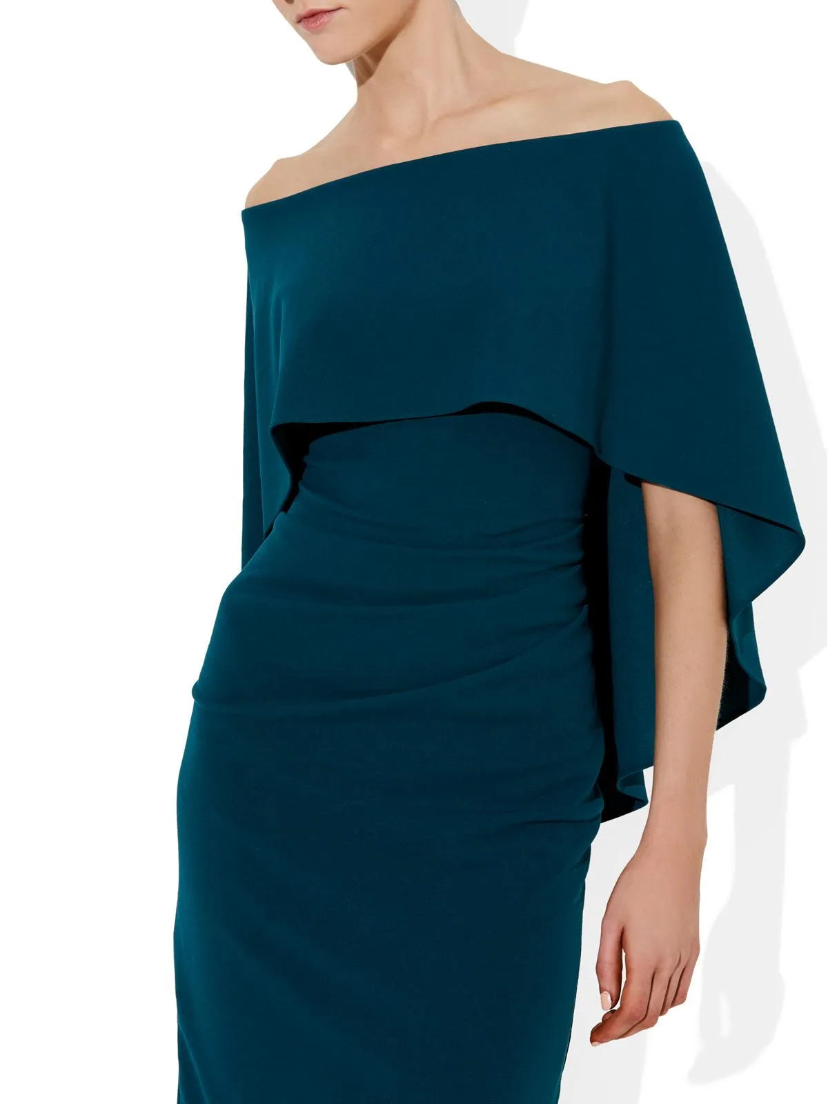 Aerin Emerald Crepe Dress