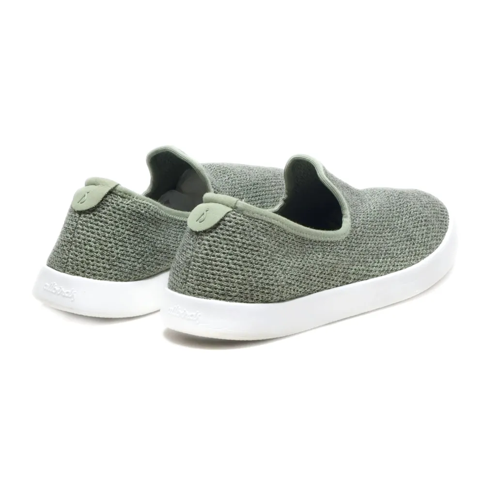 Allbirds Tree Loungers Low-Top Sneakers Fabric Green Colour For Men