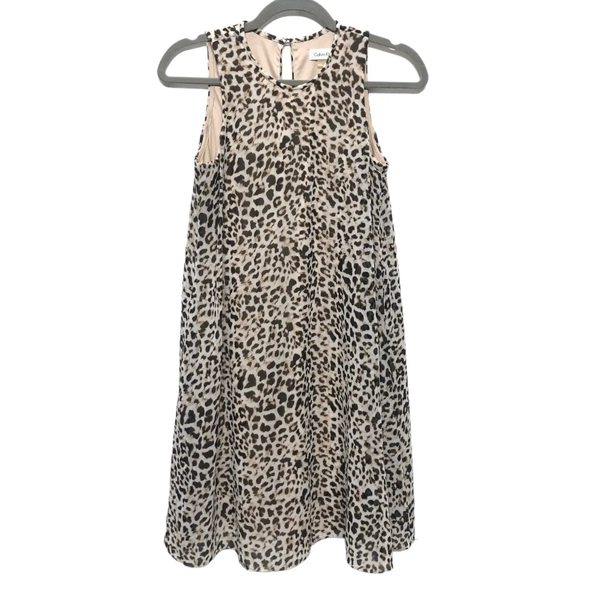 Animal Print Dress Casual Short Calvin Klein, Size 2