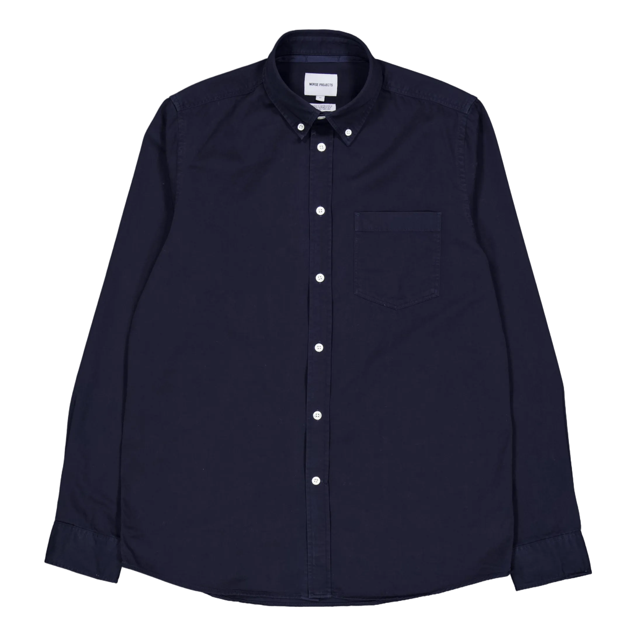 Anton Light Twill Shirt Dark Navy