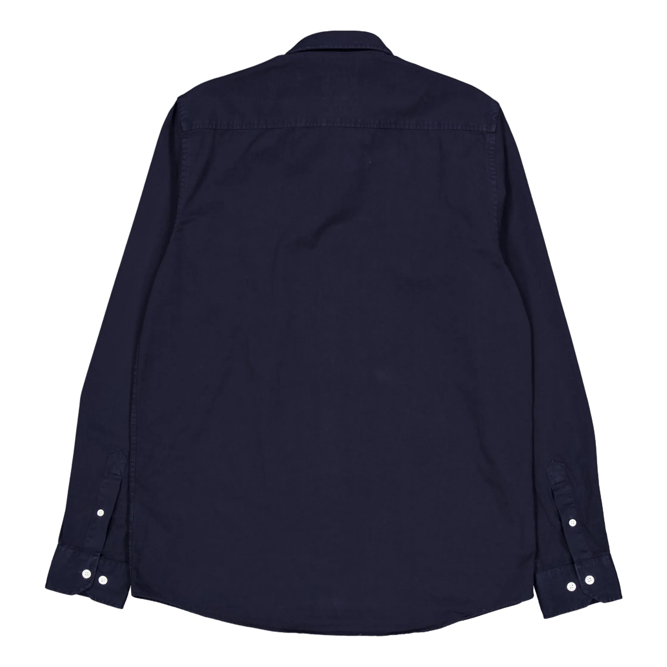 Anton Light Twill Shirt Dark Navy