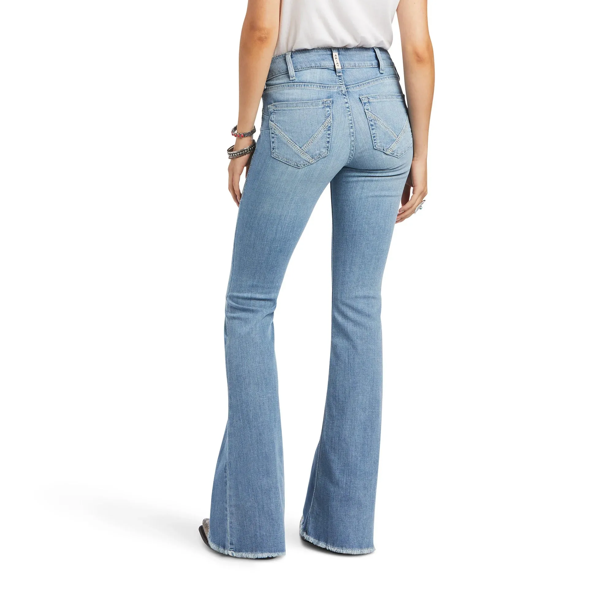 Ariat Ladies R.E.A.L. Perfect Rise Flare Regina Flare Jeans 10040503