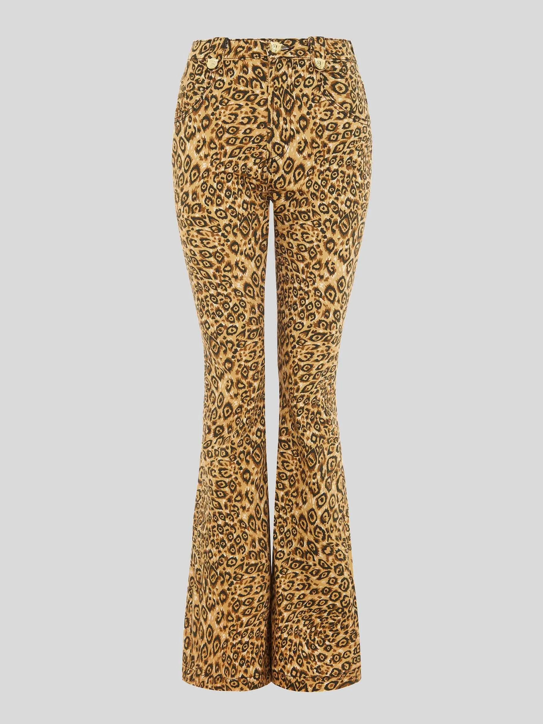 Arizona Flare Jeans Leopard