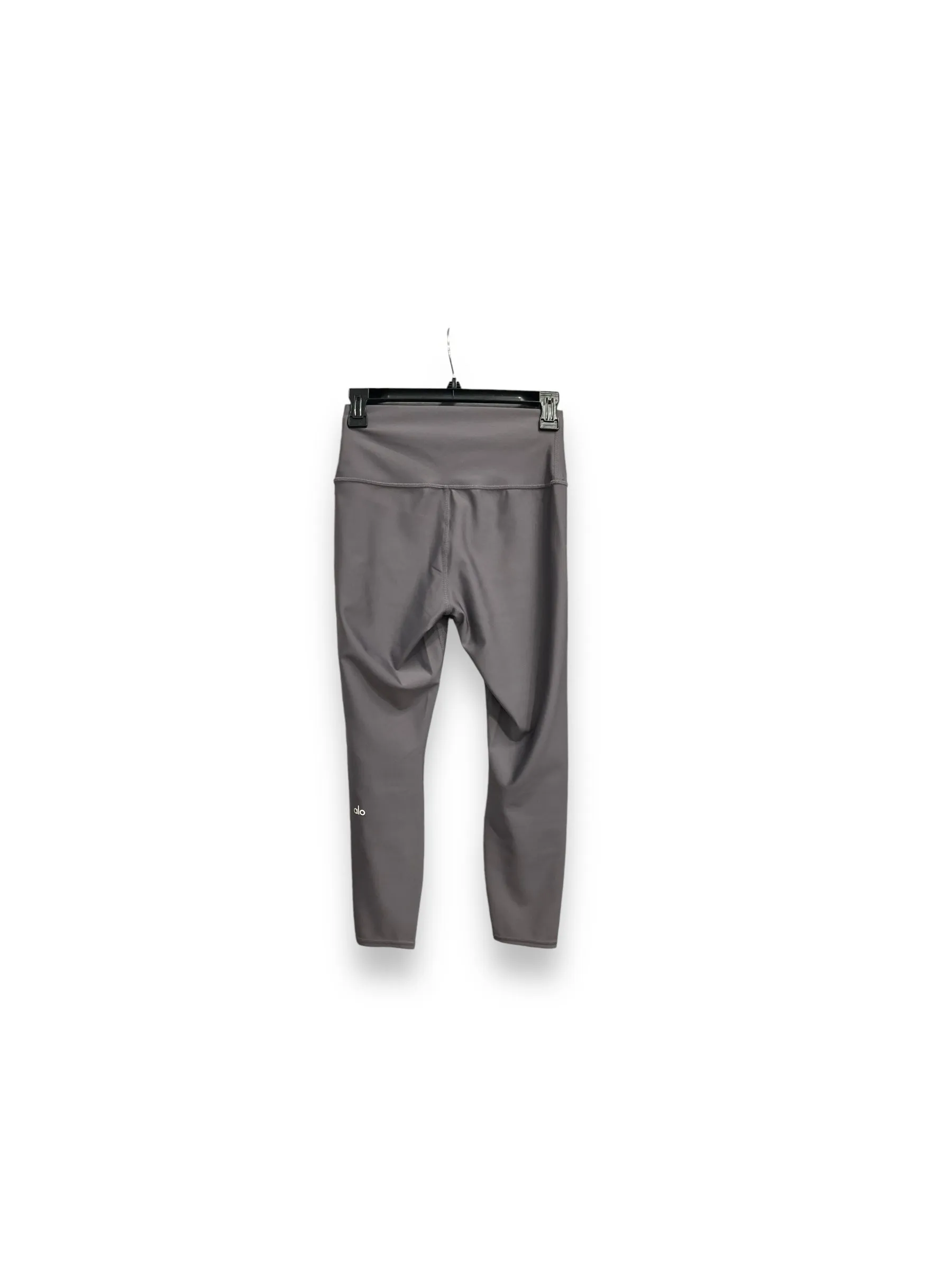 Athletic Leggings By Alo In Grey, Size: M