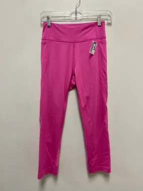 Athletic Leggings By Tek Gear In Pink, Size: S