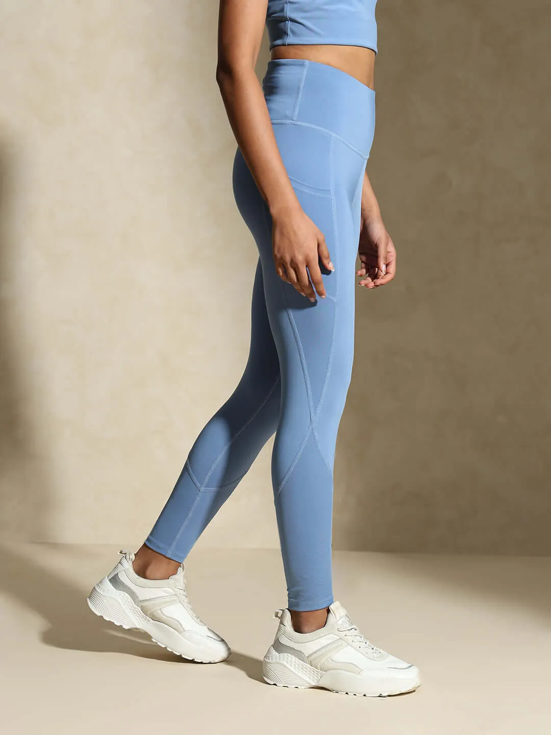 Aura Leggings Cerulean