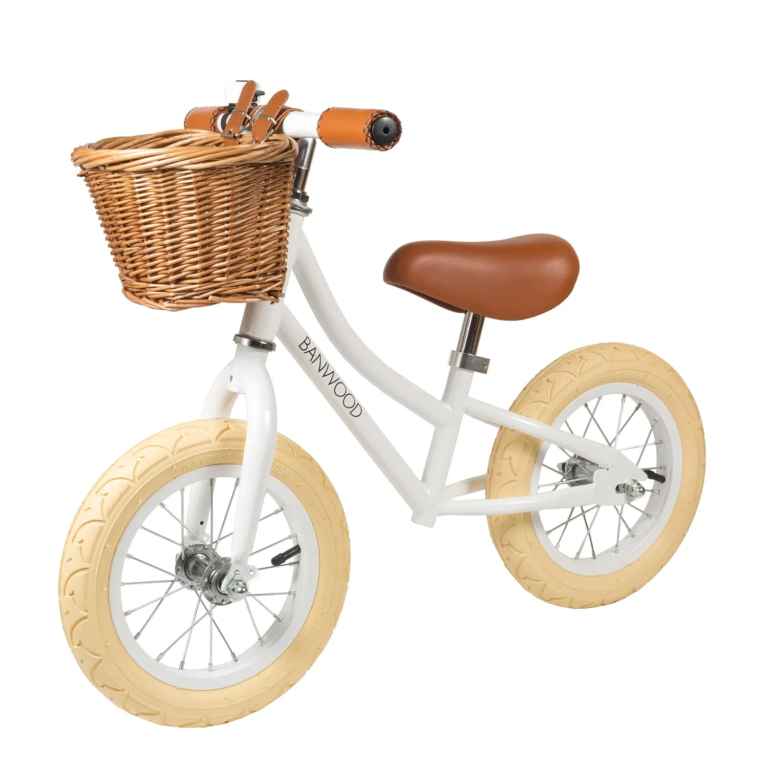 Banwood First Go Balance Bike - White