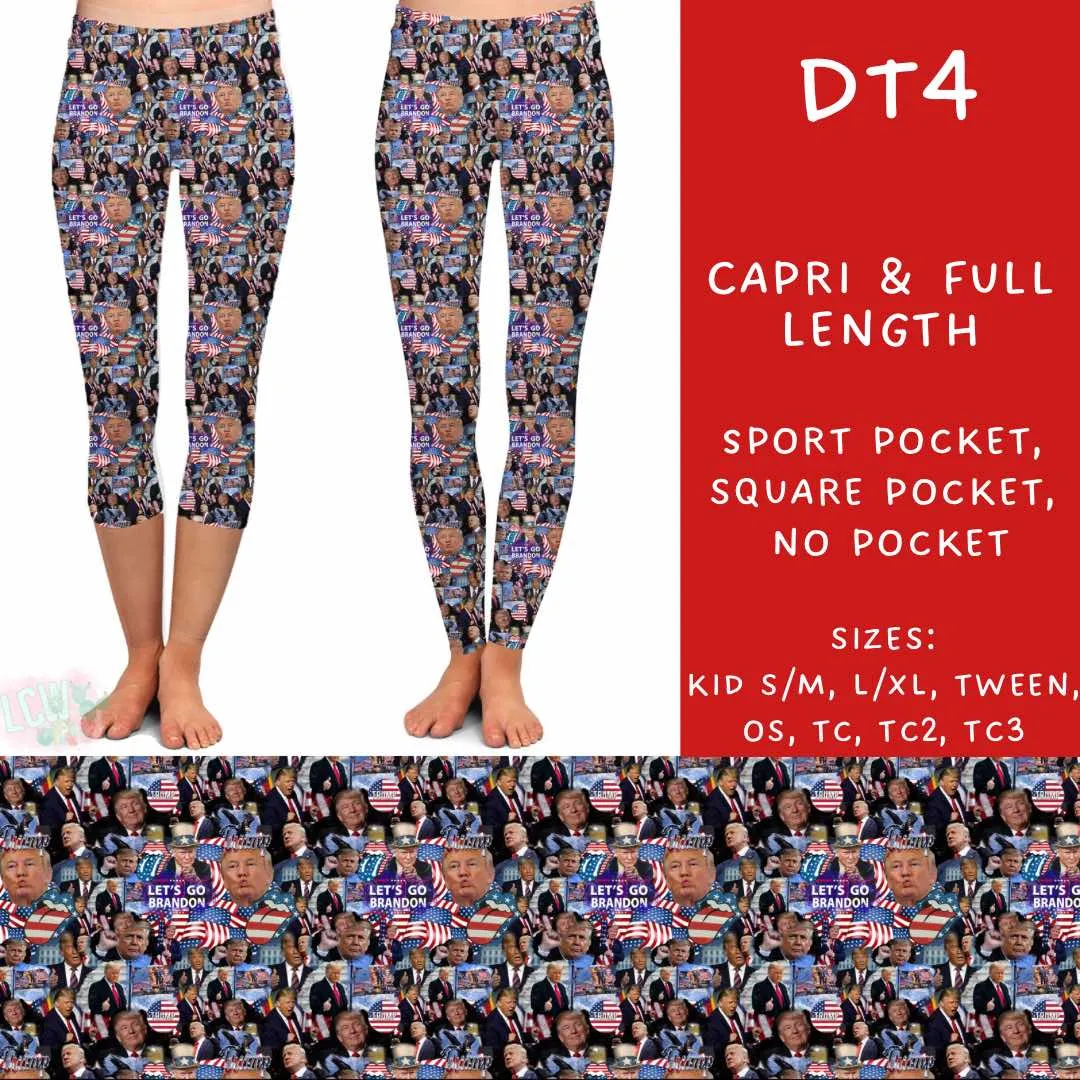 Batch #186 - Vote Collection - Closes 8/27 - ETA early Oct. - DT04 Full and Capri Length Leggings