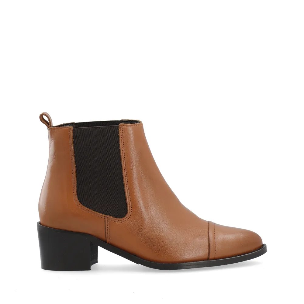 Biacarol Cognac Dress Chelsea Boots