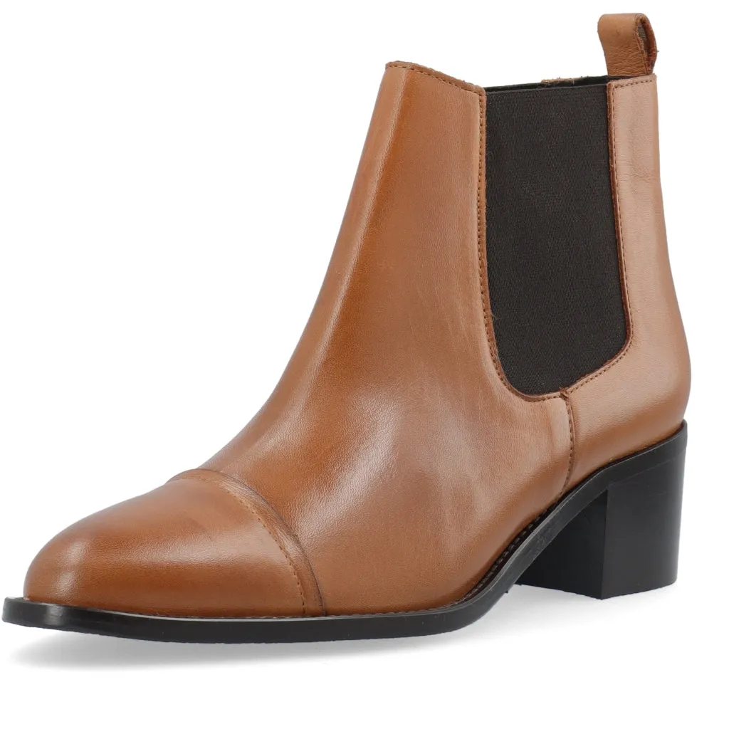 Biacarol Cognac Dress Chelsea Boots