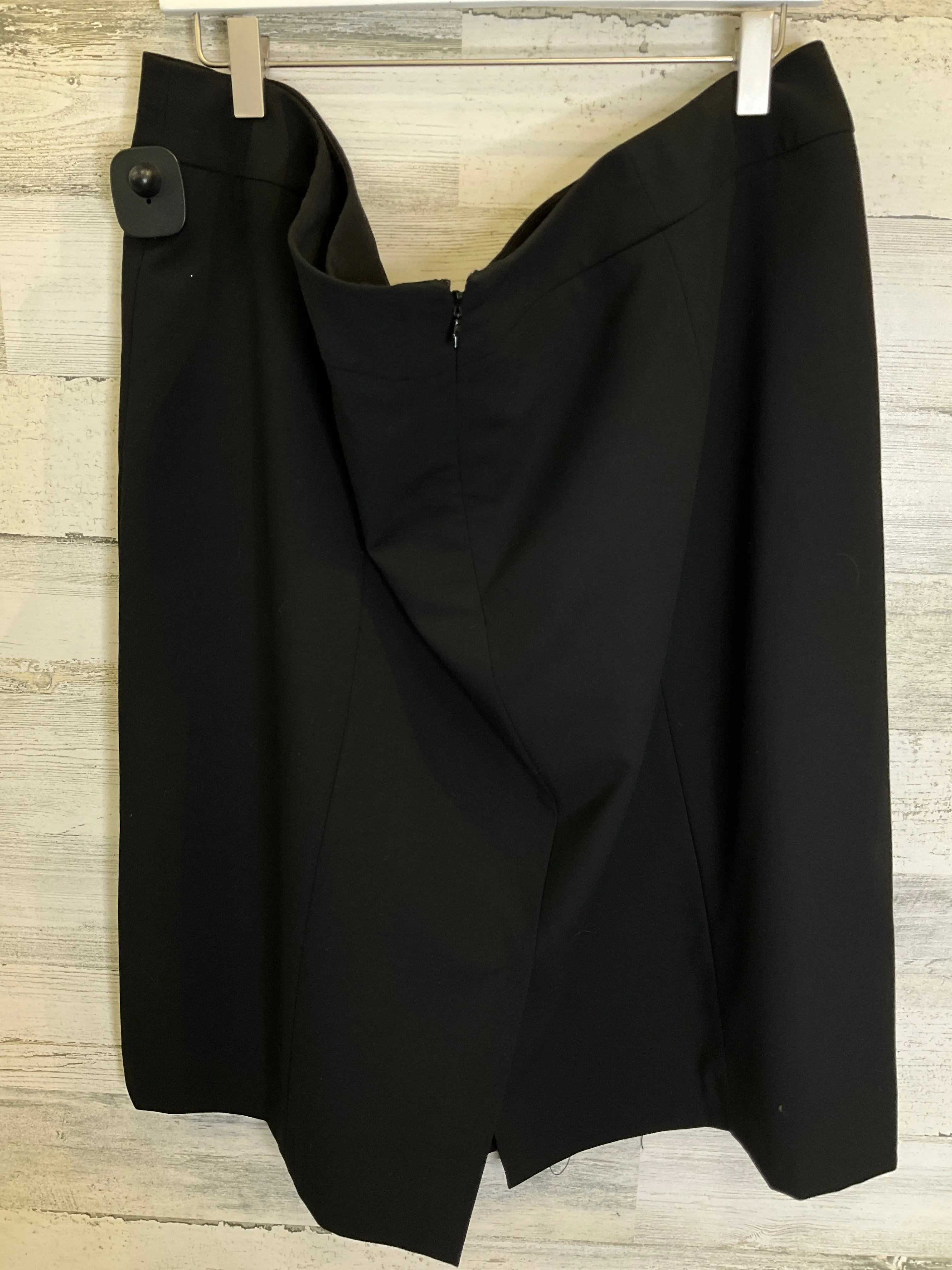 Black Skirt Midi Calvin Klein, Size 22w