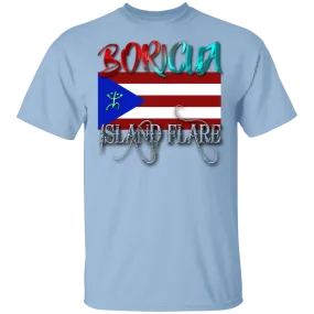 Boricua Island Flare 5.3 oz. T-Shirt