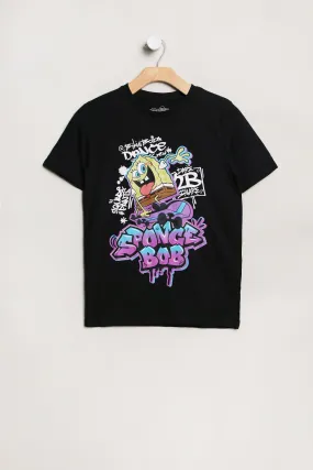 Boys' SpongeBob SquarePants Graphic Classic Tee