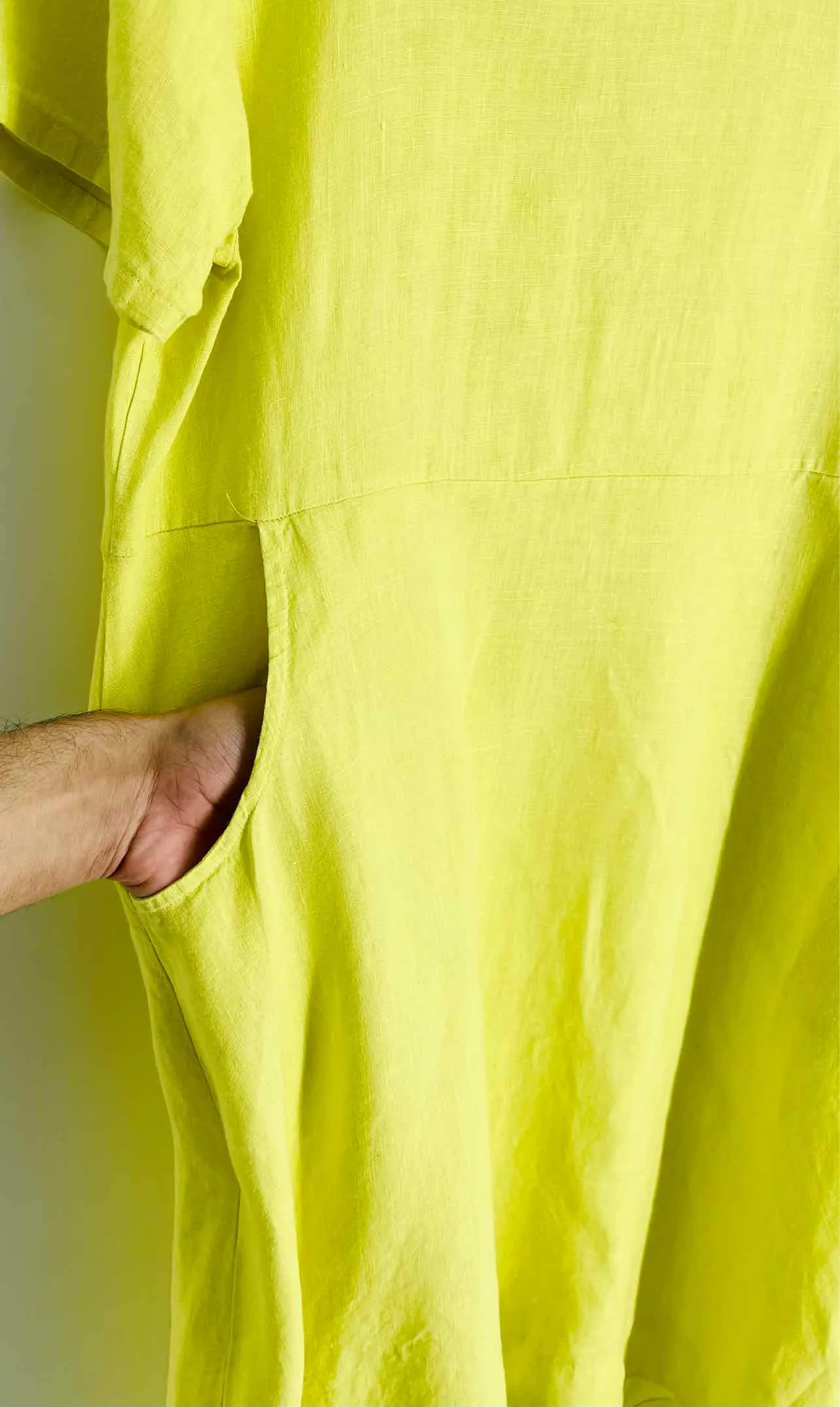 Bryn Walker Size XS Yellow Linen Dresses Dress