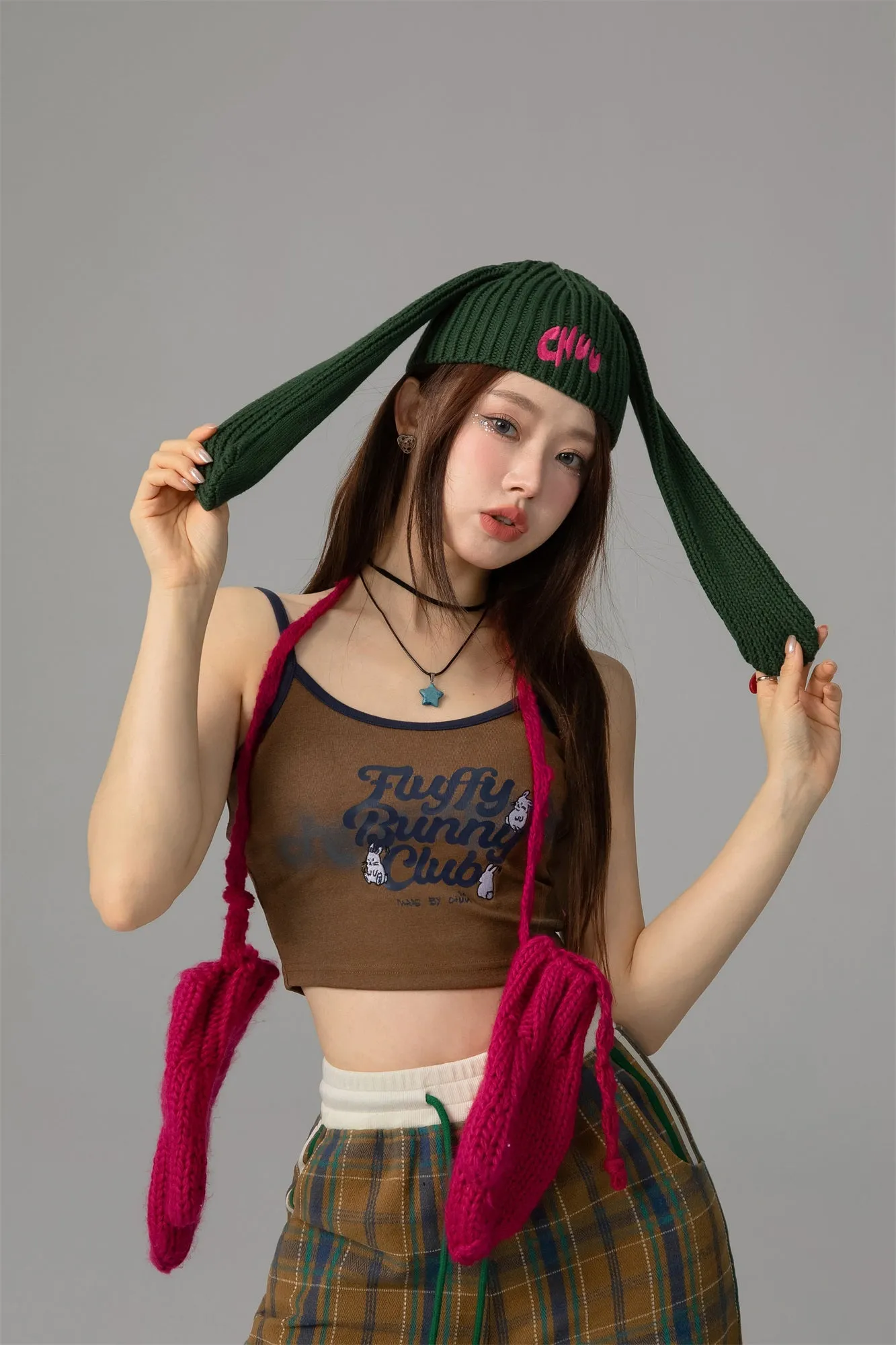 Bunny Club Cropped Cami Top