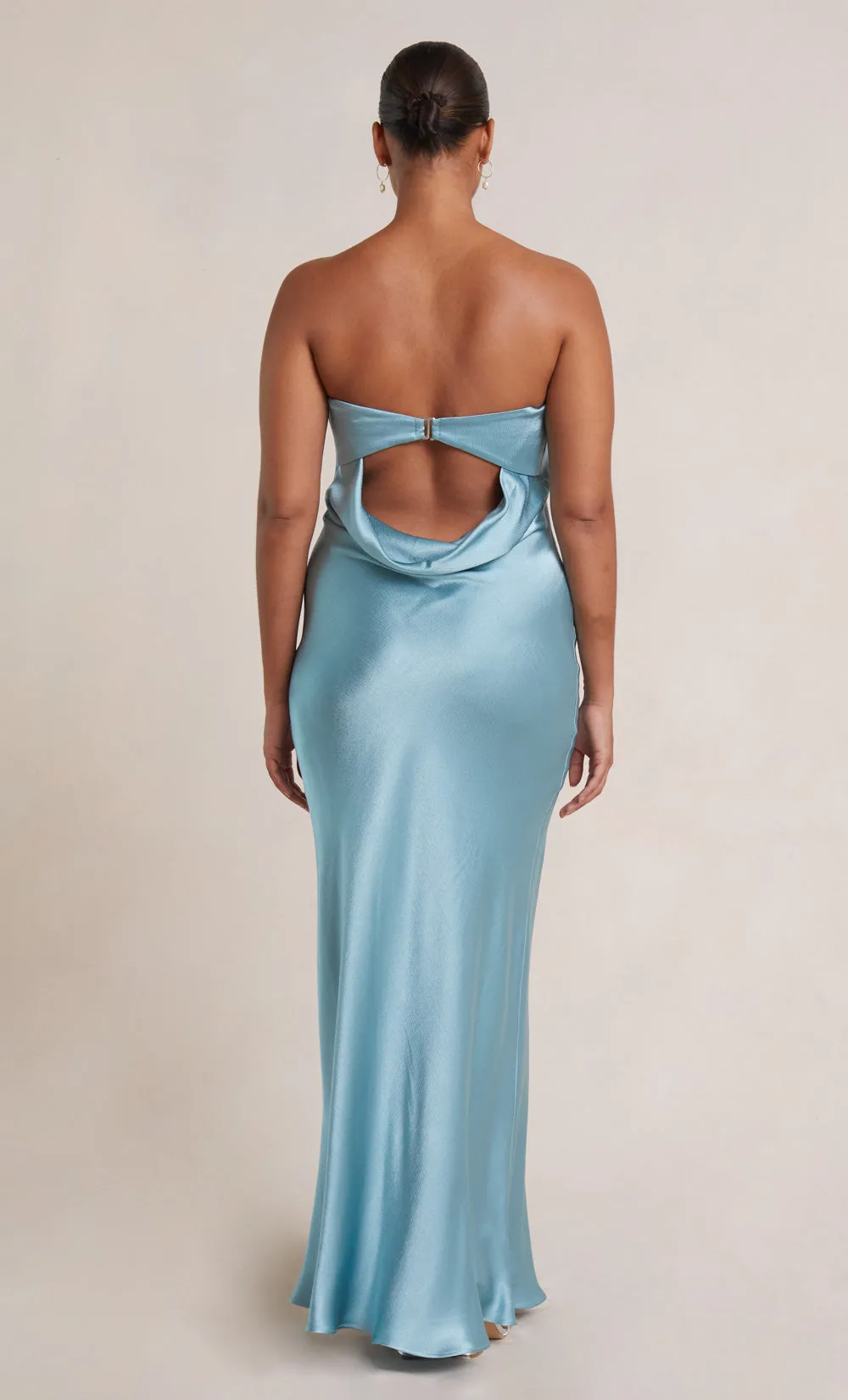 BUY IT BEC   BRIDGE Moondance Strapless Dress (Sea Spray)