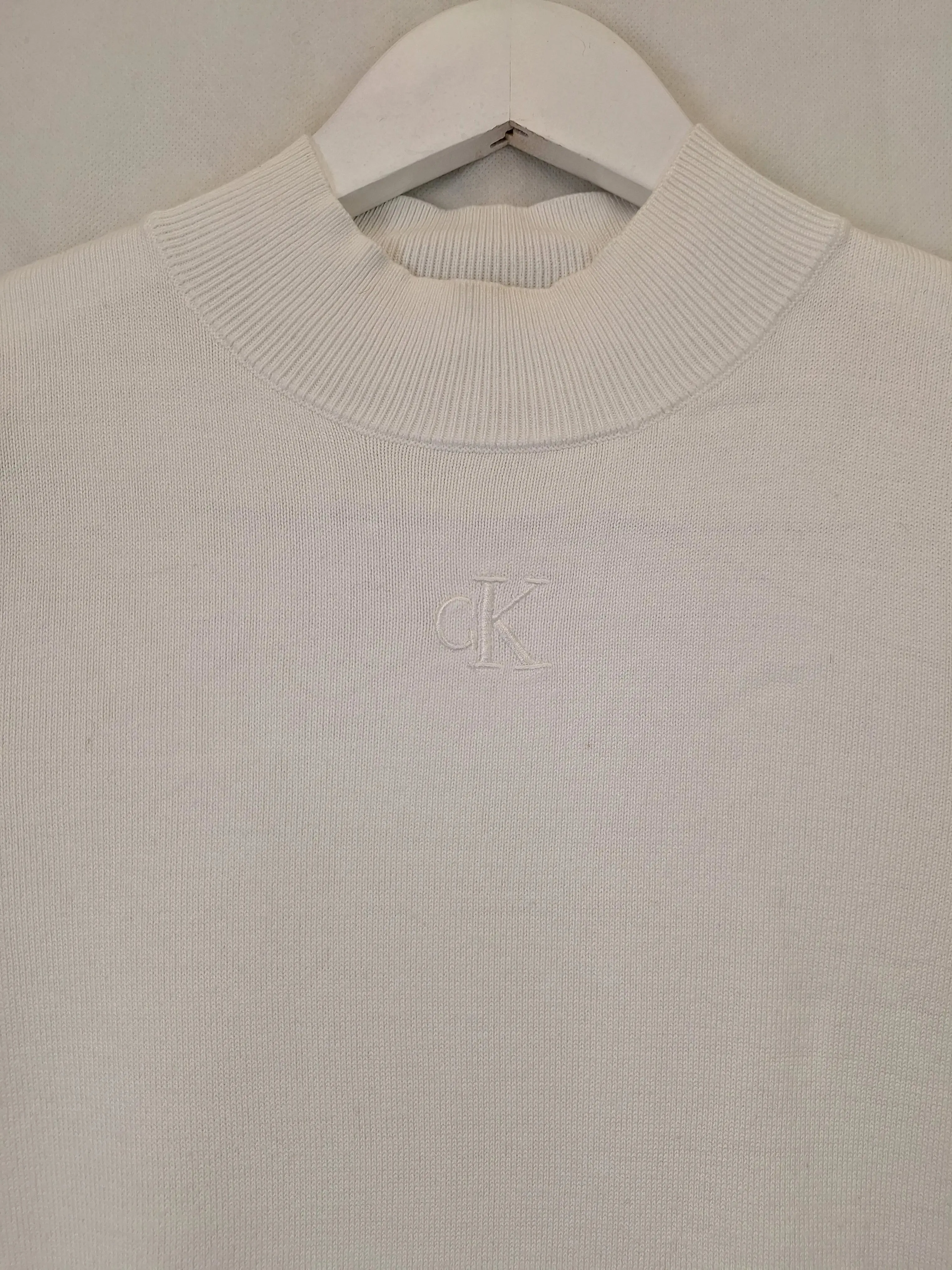 Calvin Klein Classic Knit Logo T-shirt Size L