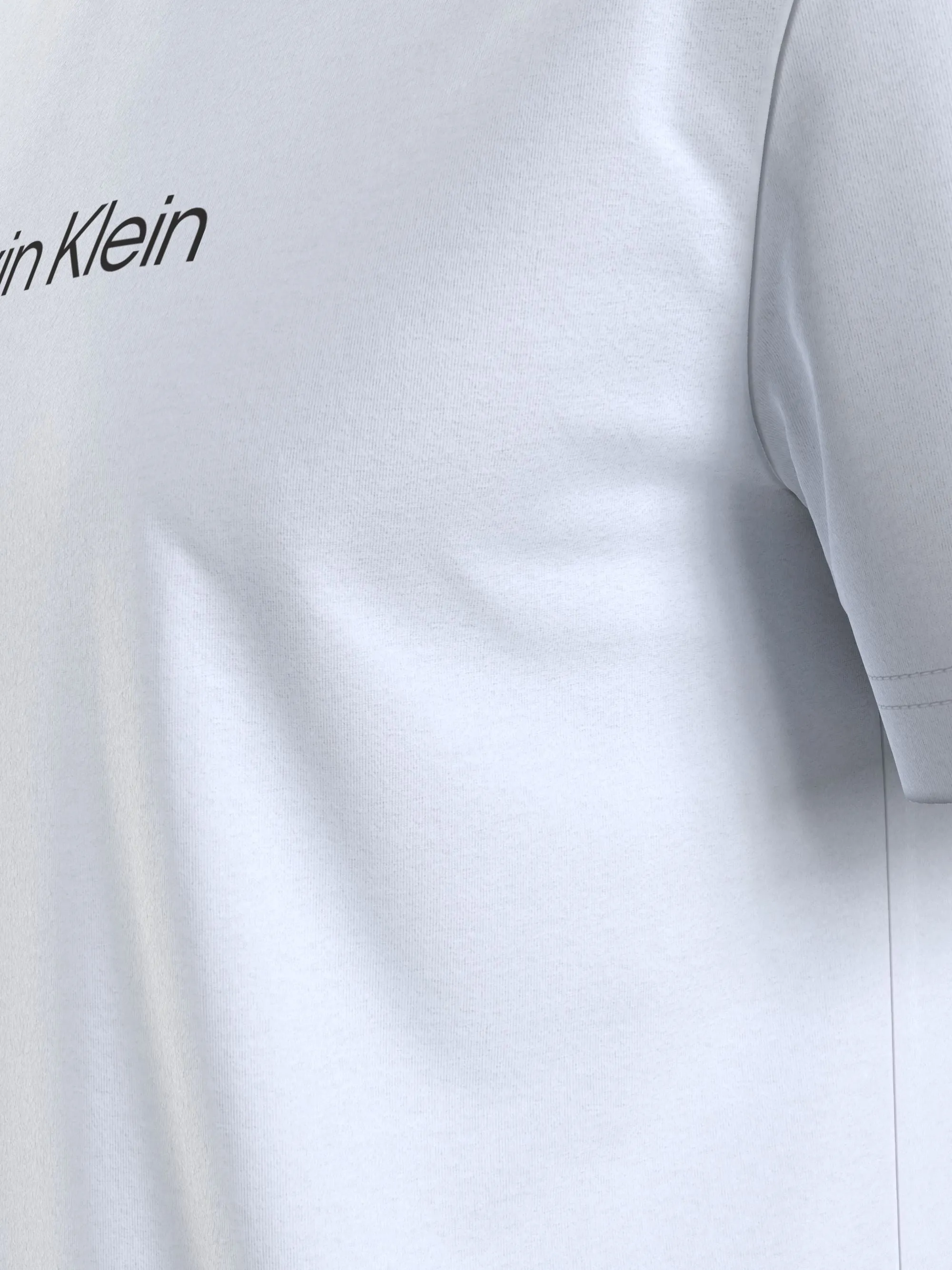 Calvin Klein Hero Logo White Tee Shirt White