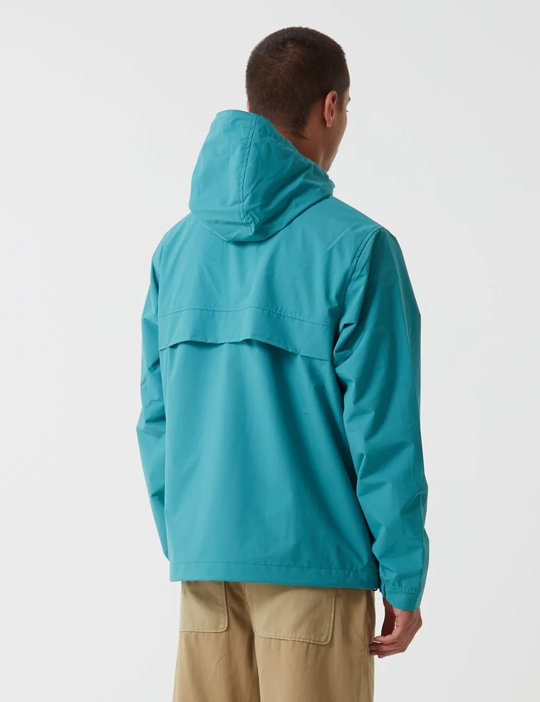 Carhartt-WIP Nimbus Half-Zip Jacket (Un-Lined) - Soft Teal