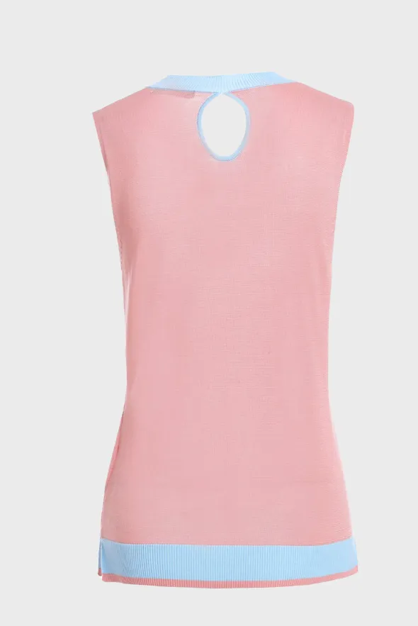 Chic Tencel Polo Vest