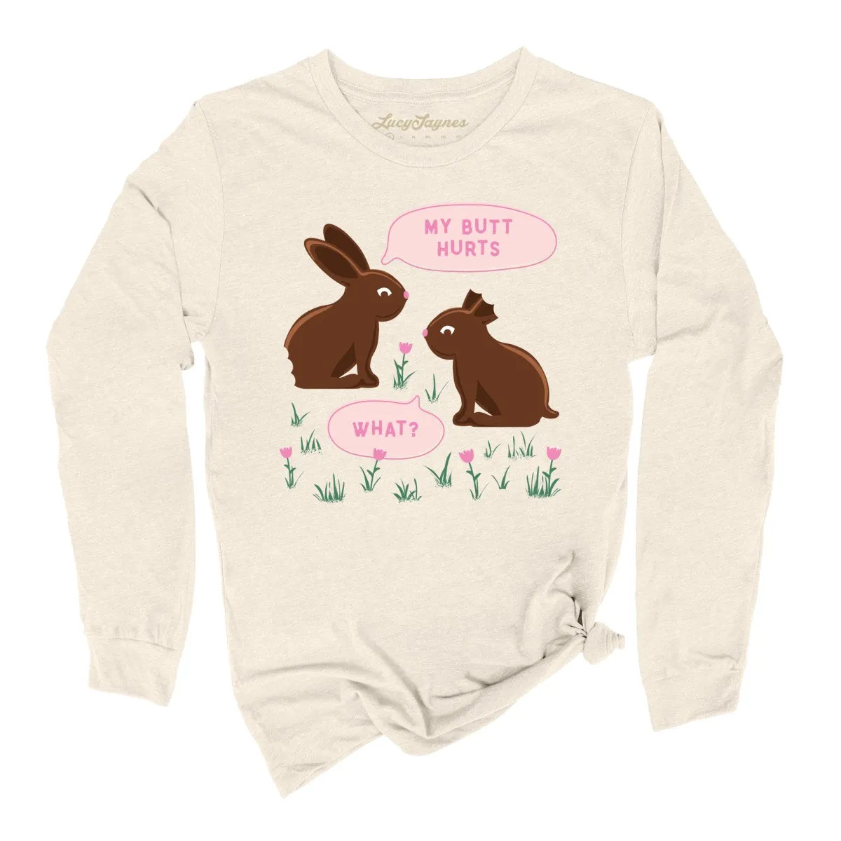 Chocolate Bunnies Long Sleeve Tee