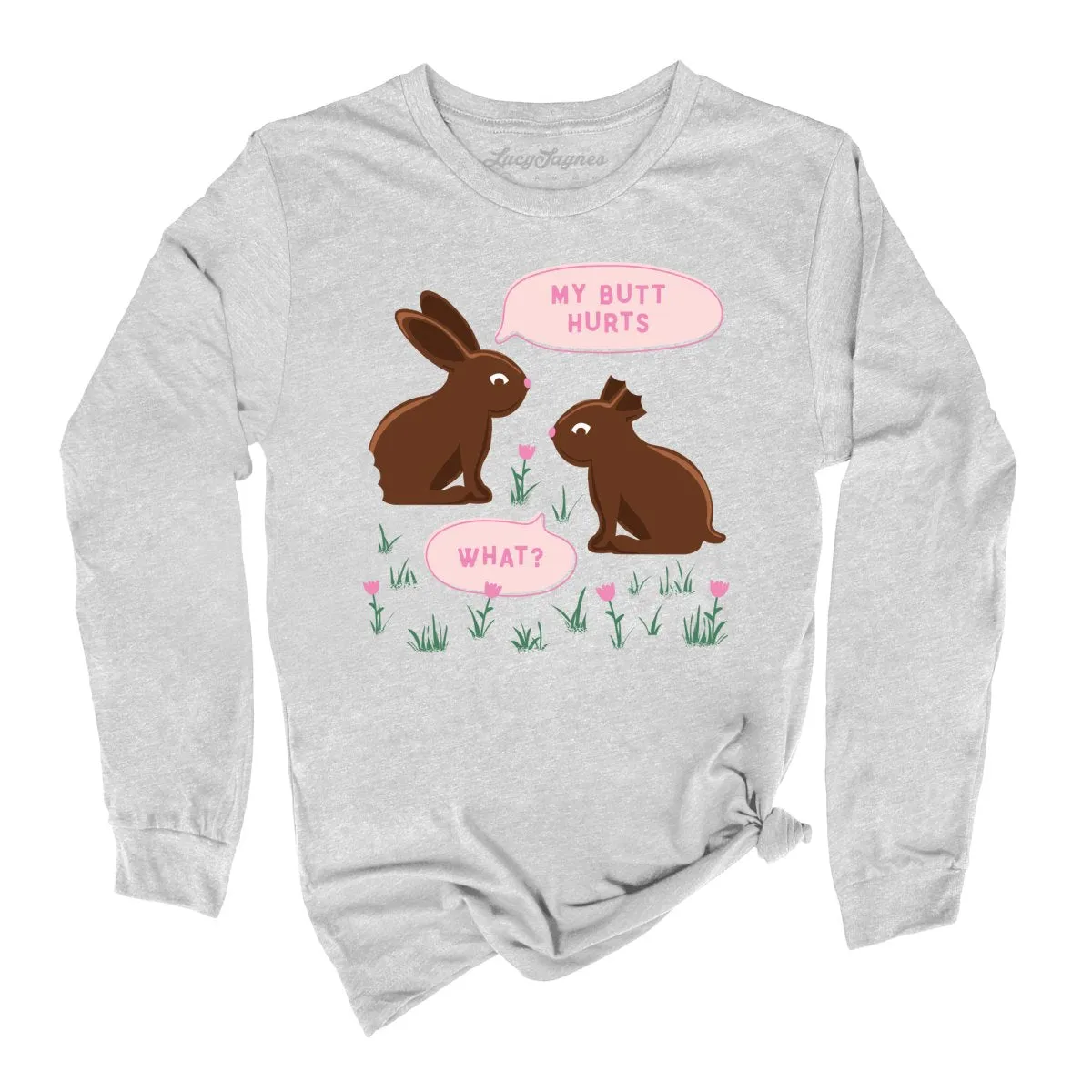 Chocolate Bunnies Long Sleeve Tee