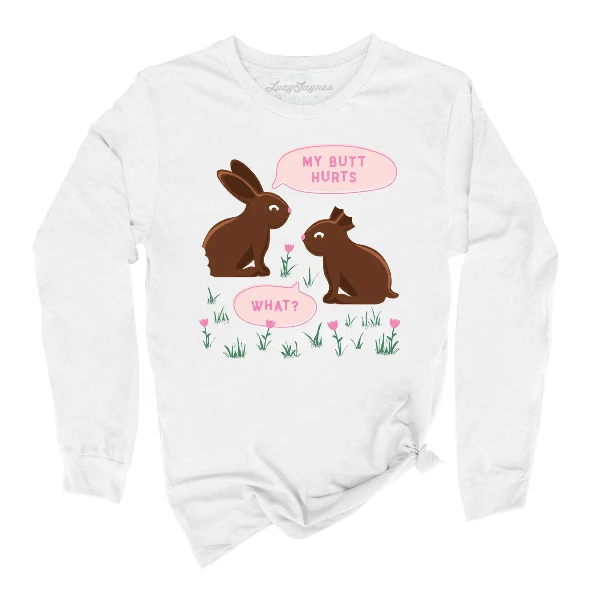 Chocolate Bunnies Long Sleeve Tee