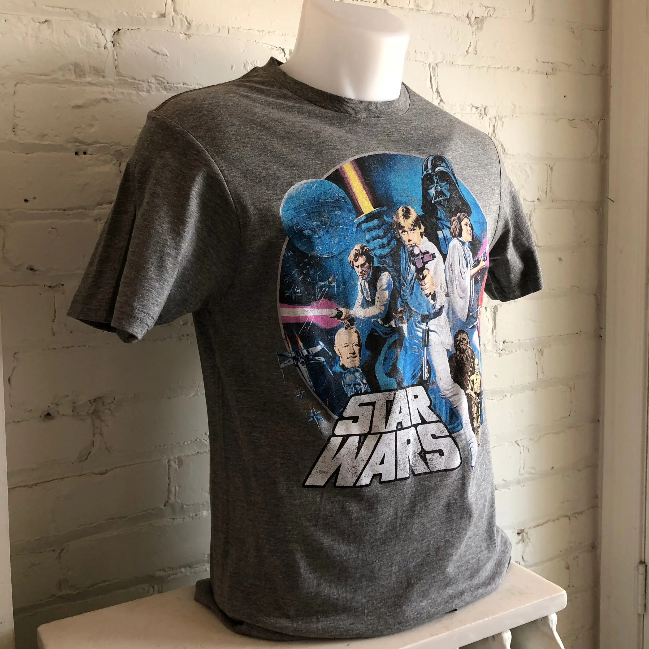 Classic Star Wars Shirt (Grey)