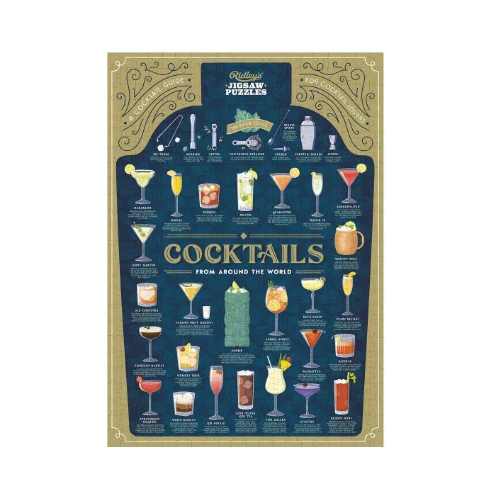 Cocktail Lovers Jigsaw Puzzle 500pcs