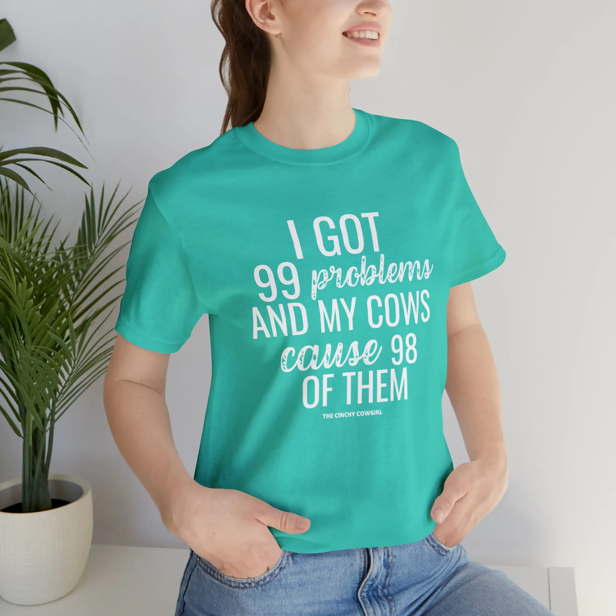 Cow Problems Short Sleeve Tee