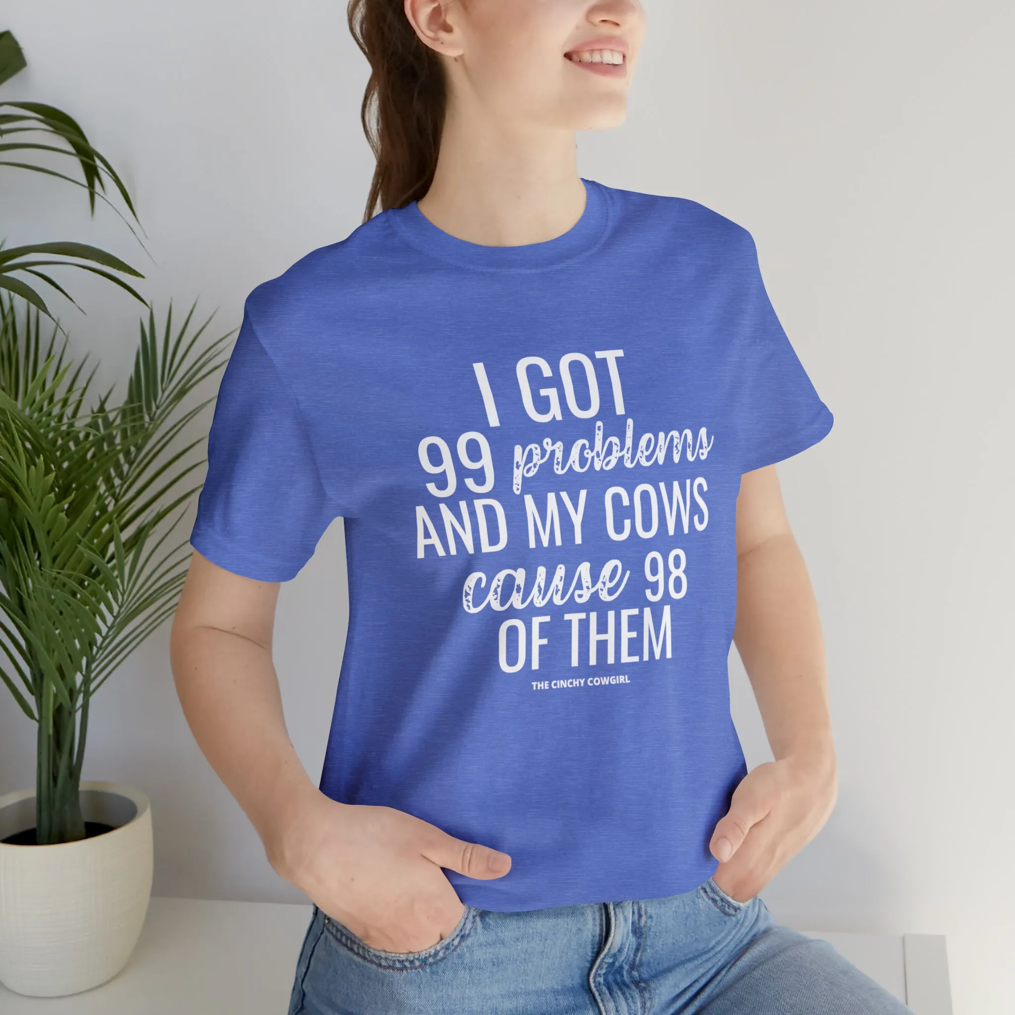 Cow Problems Short Sleeve Tee