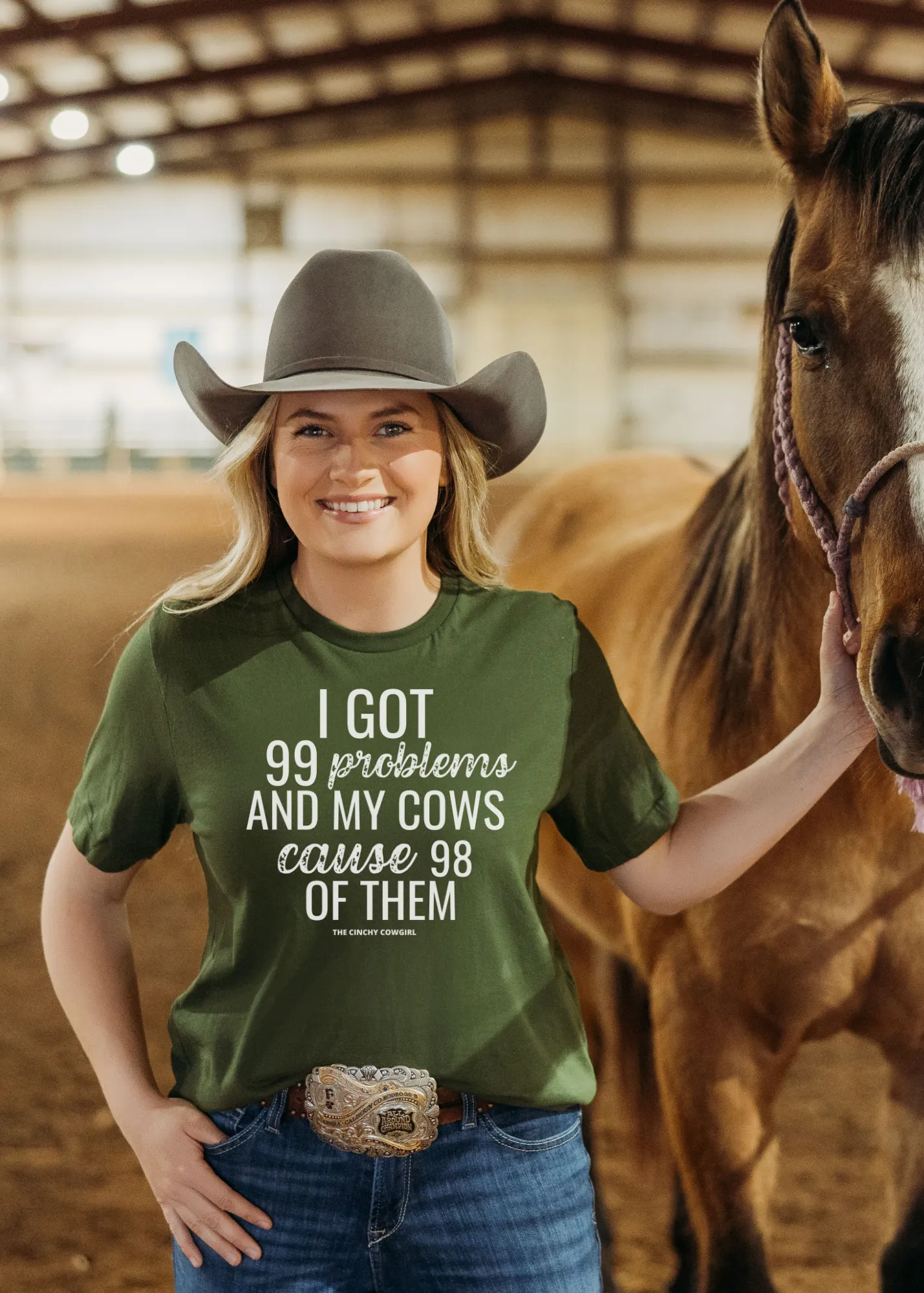 Cow Problems Short Sleeve Tee