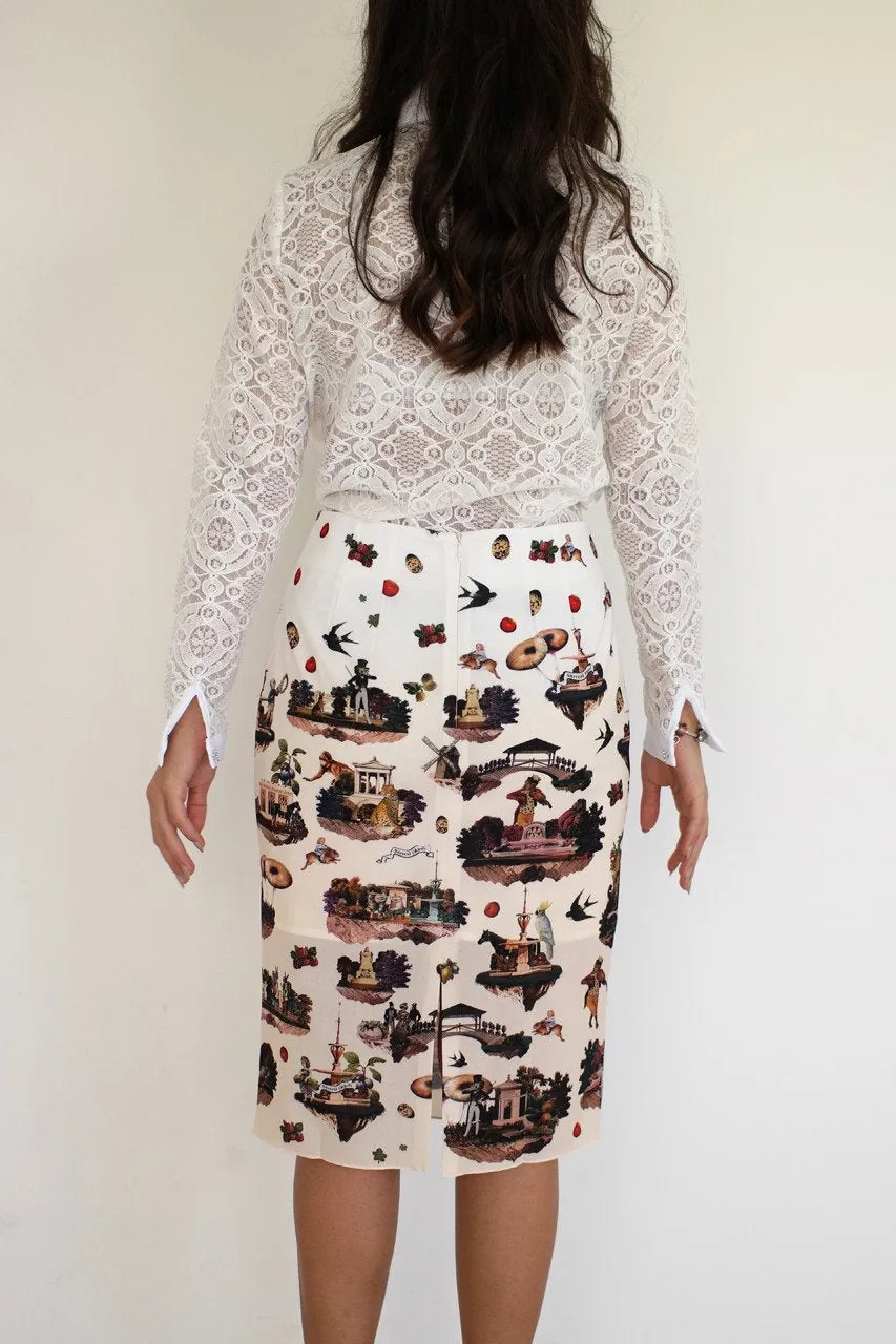 Day Dream Pencil Skirt