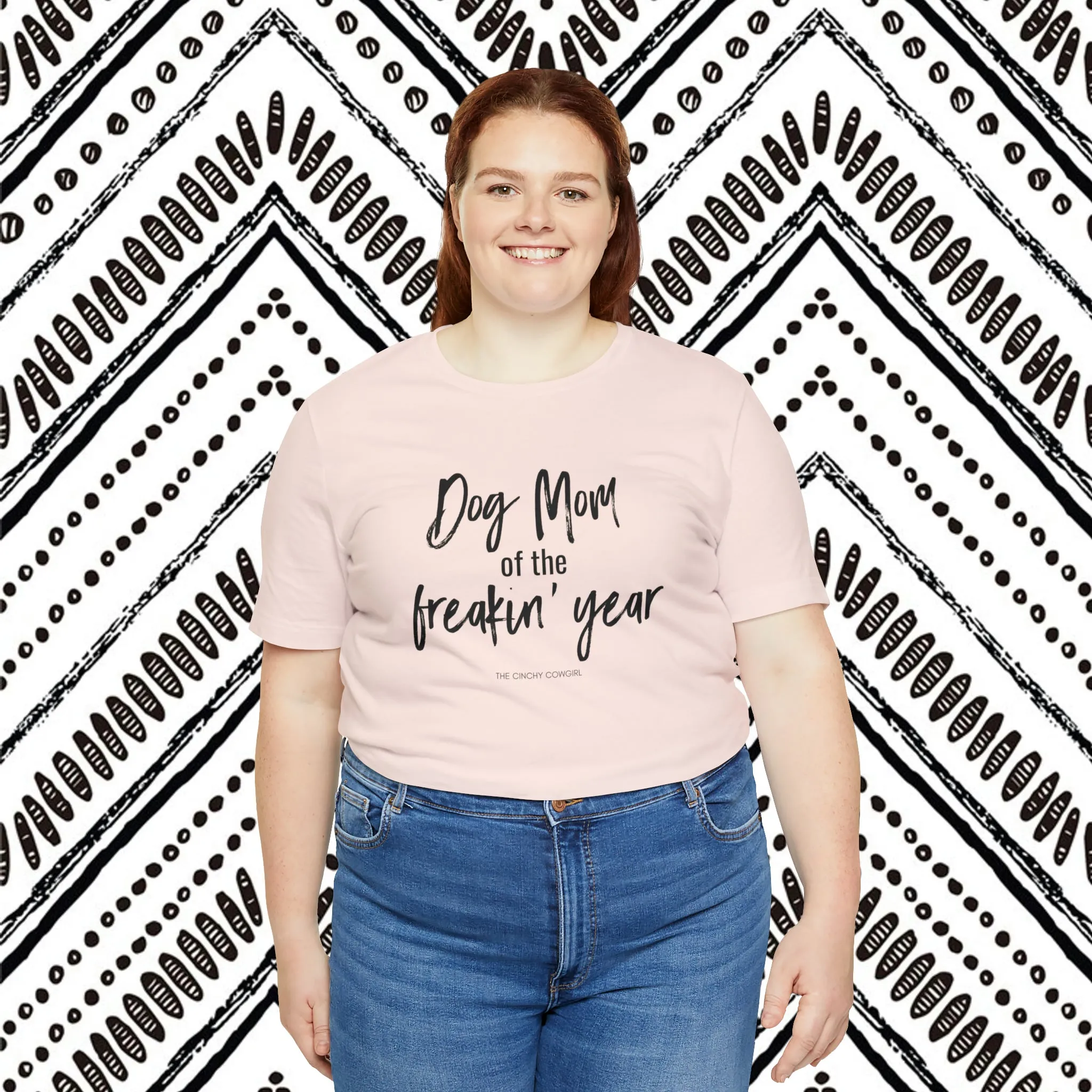 Dog Mom of the Freakin' Year Short Sleeve Tee