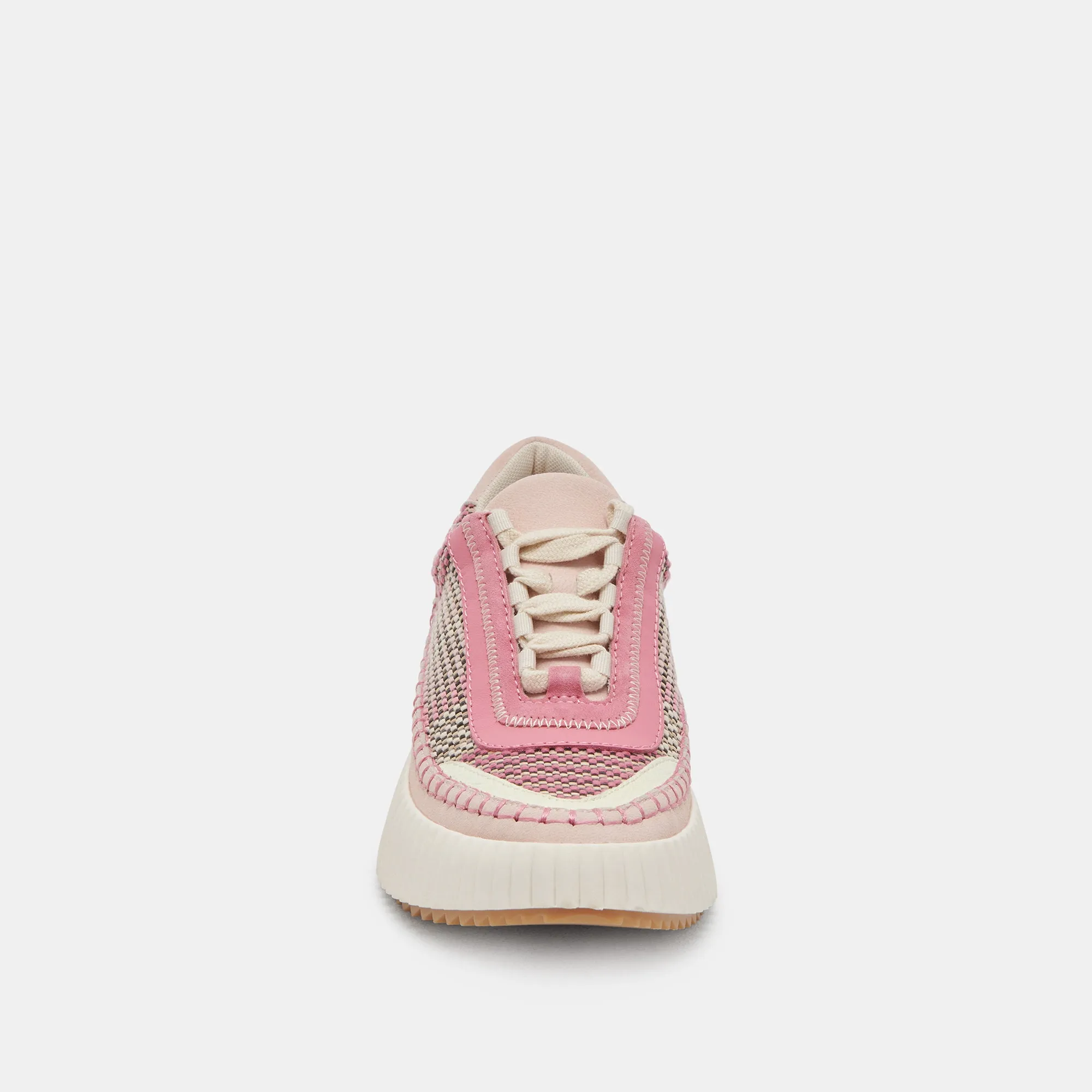 DOLEN SNEAKERS PINK MULTI WOVEN