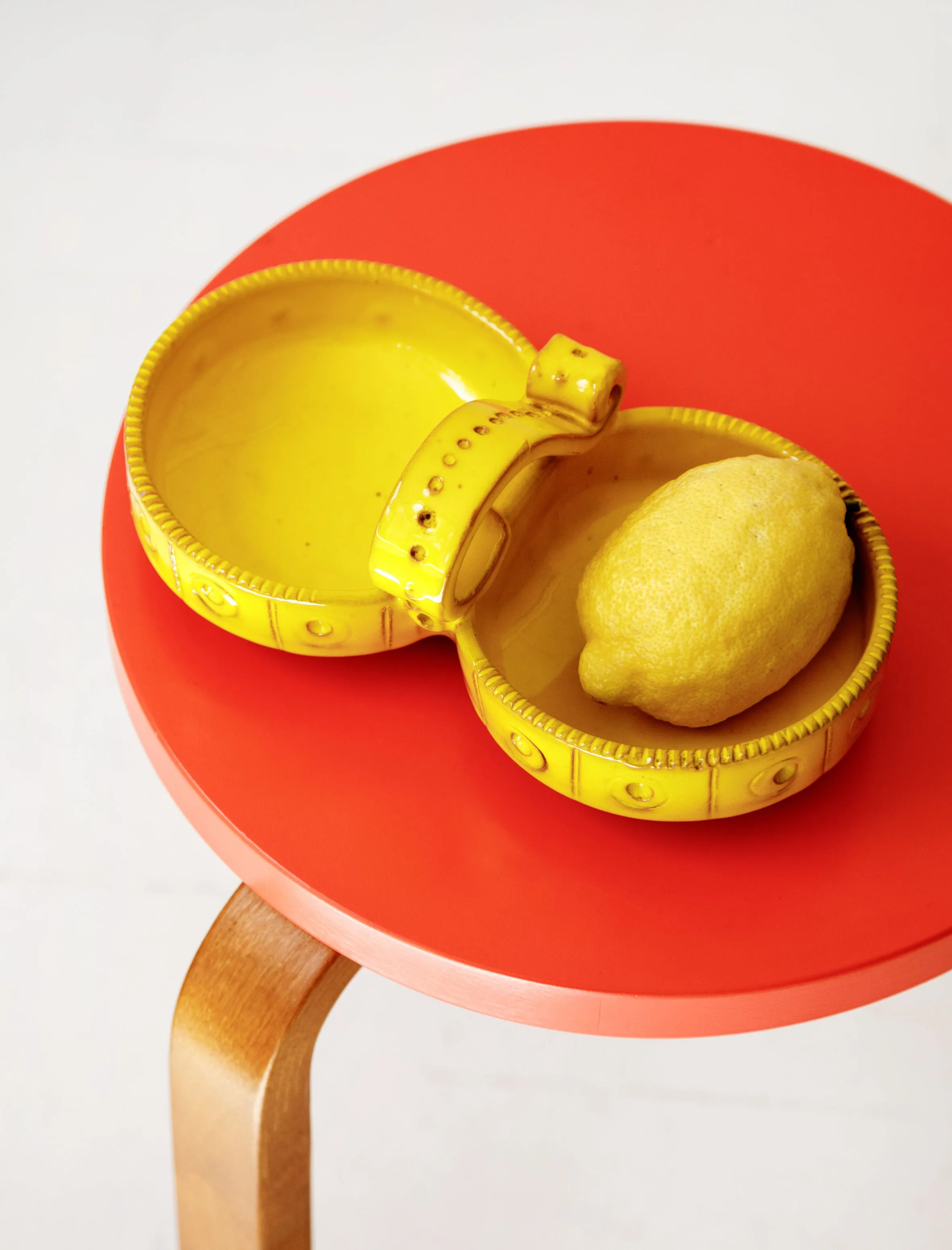 Double Sided Dish Yellow