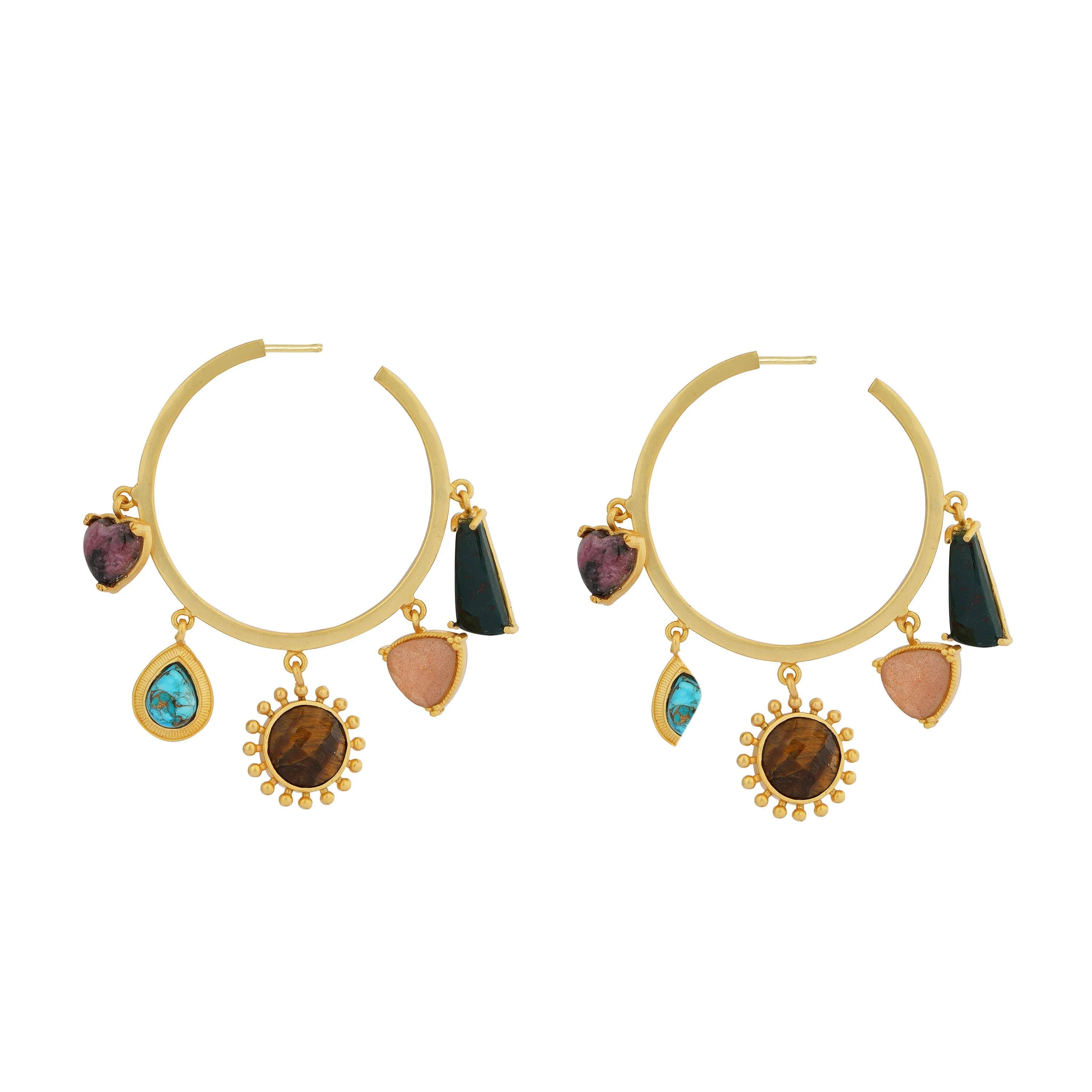 Dream in Colour Hoop Earrings