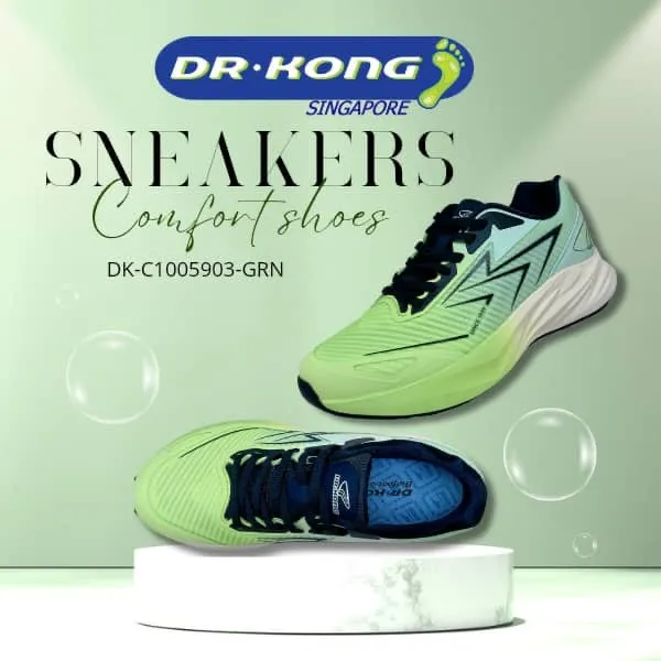 DR.KONG KIDS SNEAKERS DK-C1005903-GRN(RP : $159)