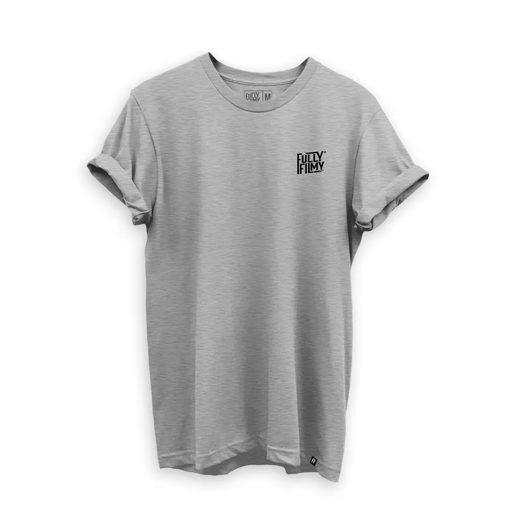 FF Logo Melange T-Shirt (Left Pocket)