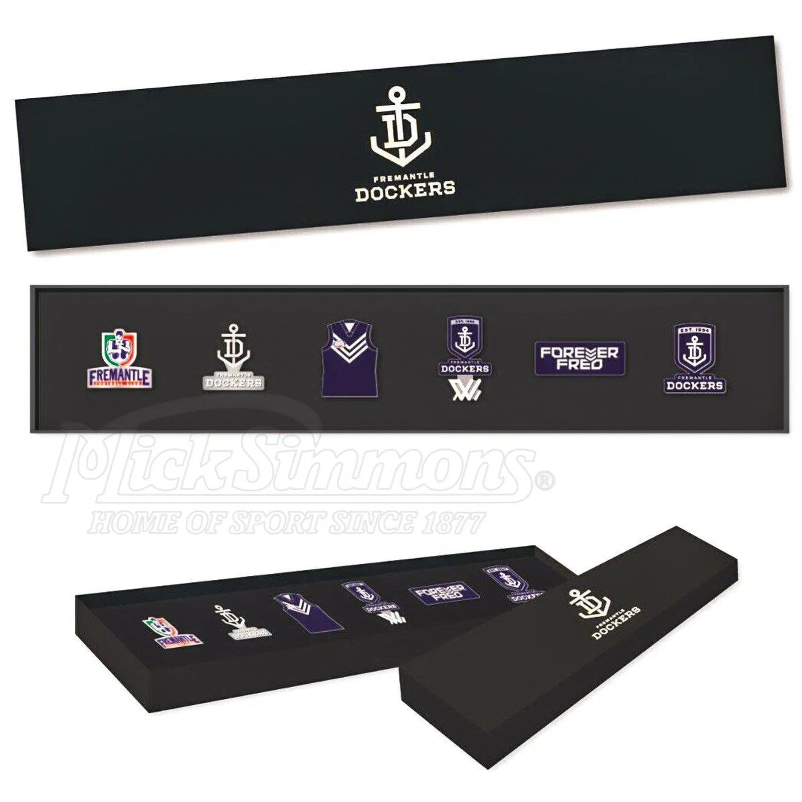 Fremantle Dockers AFL Evolution Series Collection Team Metal Logo Pin Set Badge