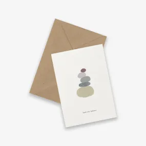 GREETING CARD // ROCK BALANCE