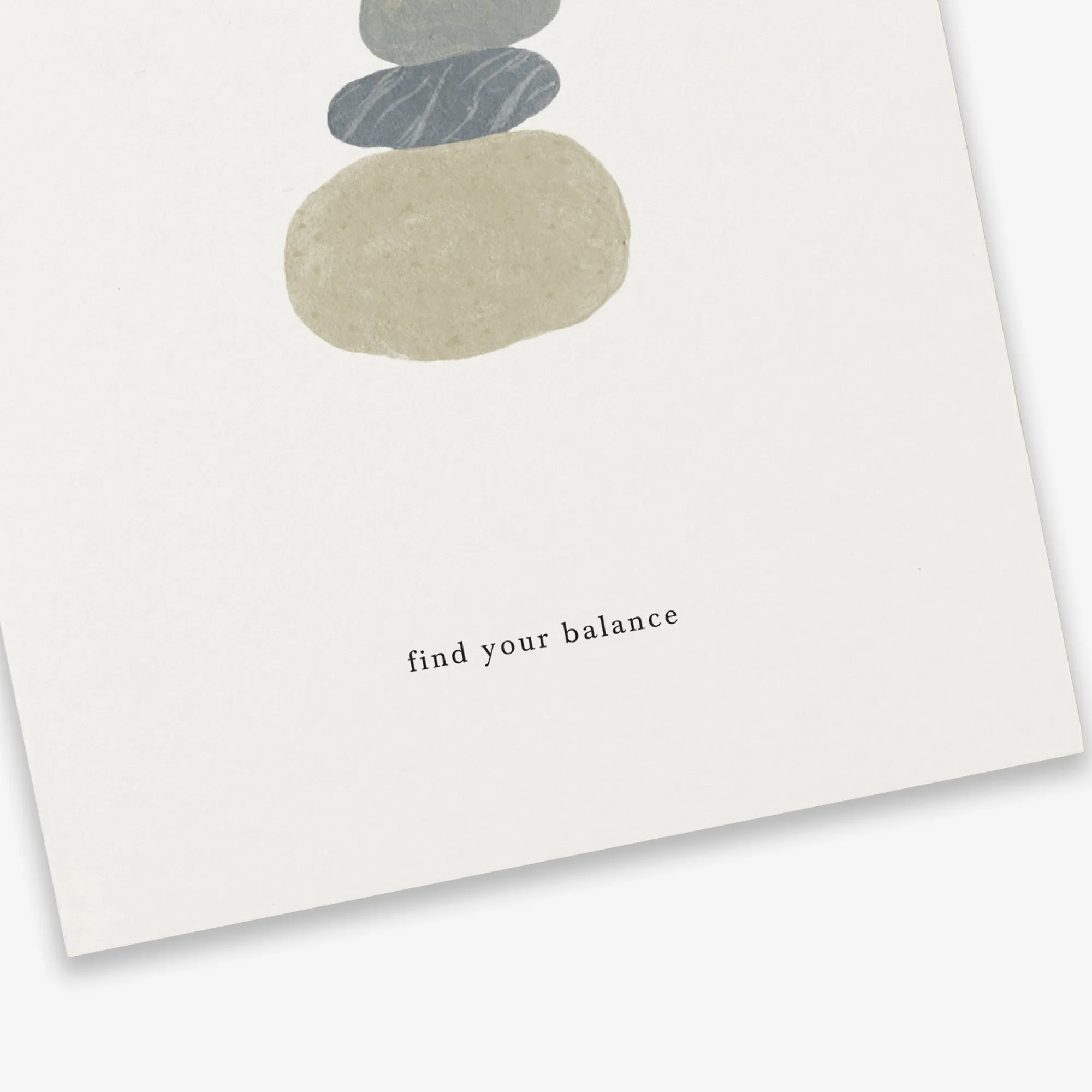 GREETING CARD // ROCK BALANCE