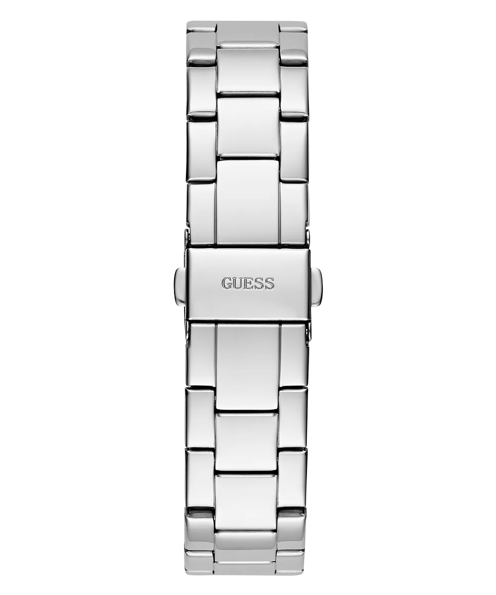 GUESS Ladies Silver Tone Multi-function Watch