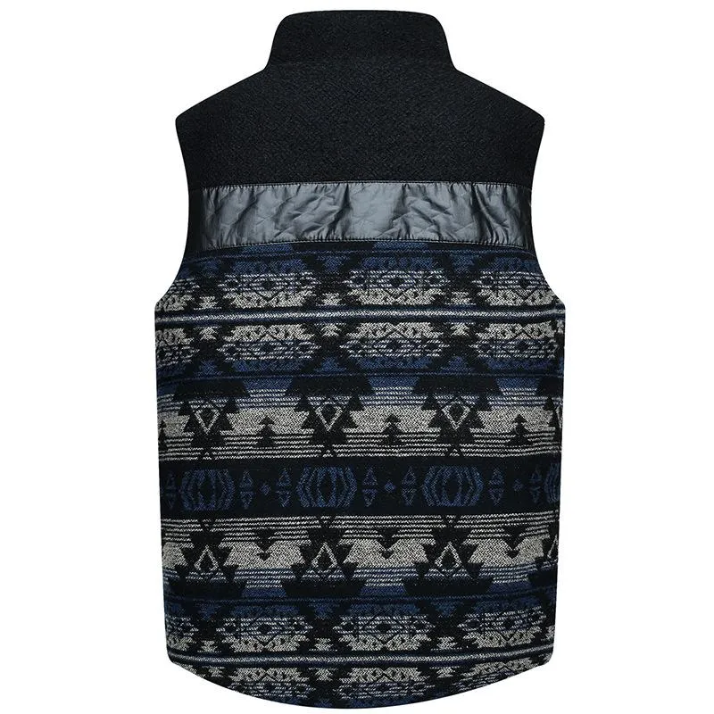 Hand-Sewn Men's 60% Wool Causal Vest