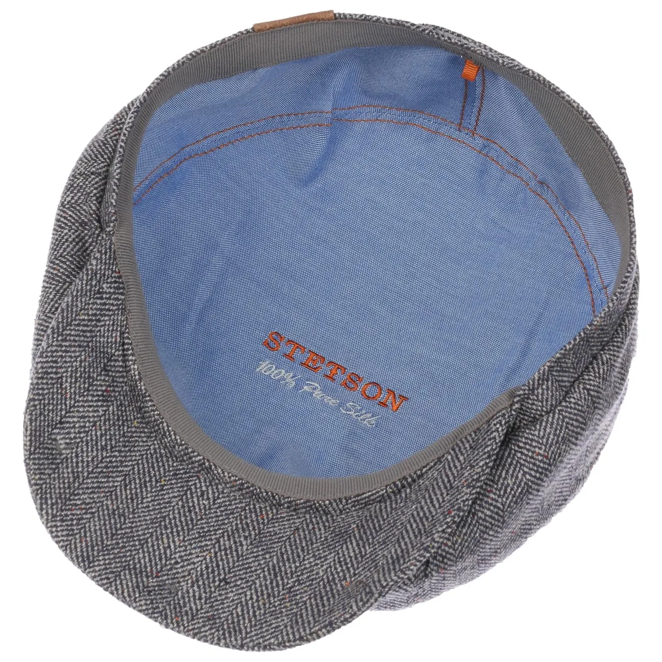 Hatteras Silk Newsboy Cap by Stetson