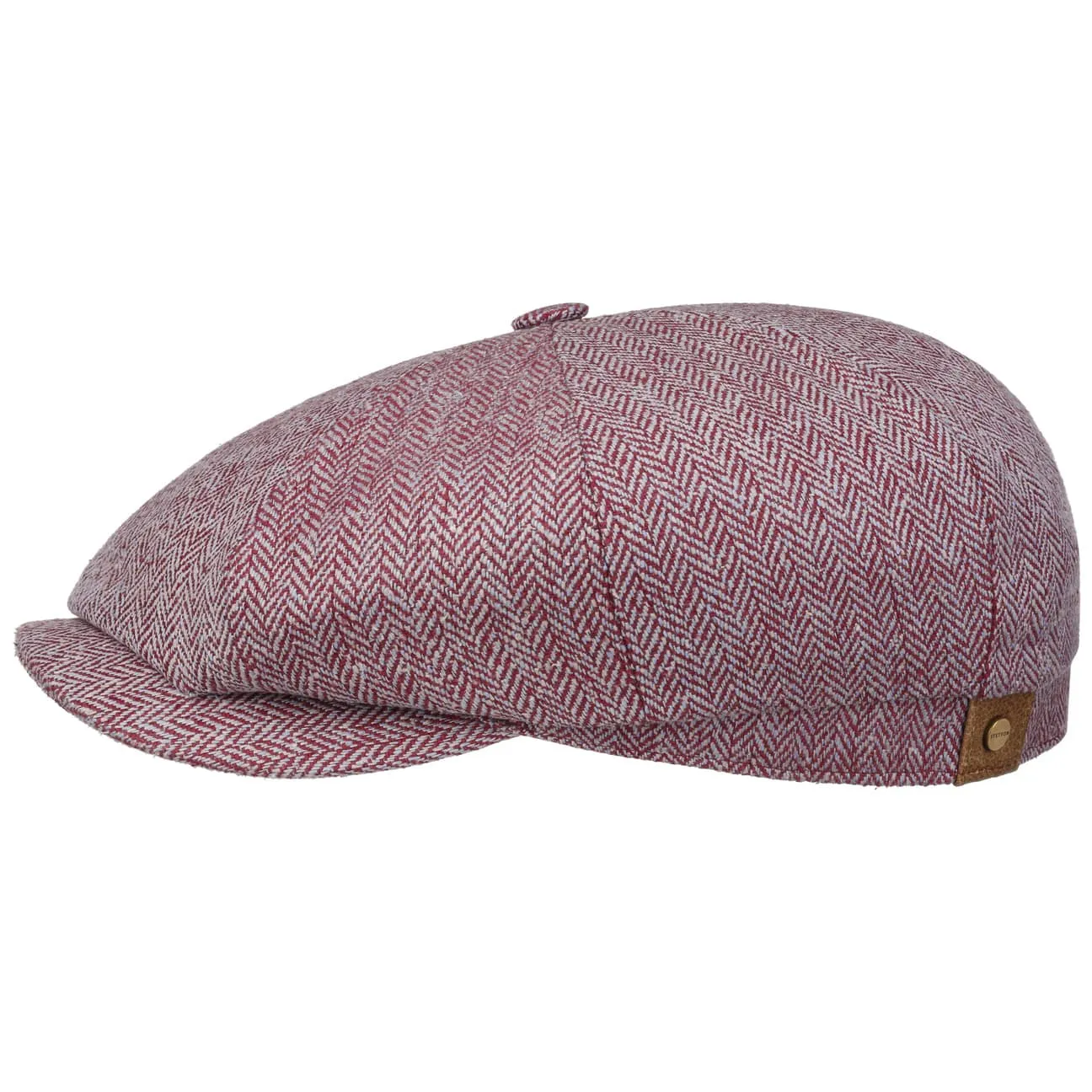 Hatteras Silk Newsboy Cap by Stetson